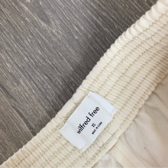 Aritzia Wilfred Free Nova 7" Boxer Shorts High Rise waist Linen Cotton Size XS - Picture 9 of 15